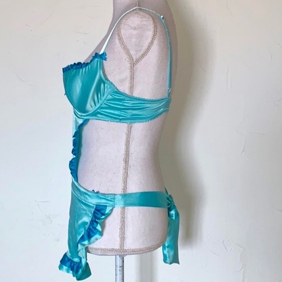Victoria’s Secret Satin Apron Lingerie Sexy Little Things NWT - Picture 4 of 4